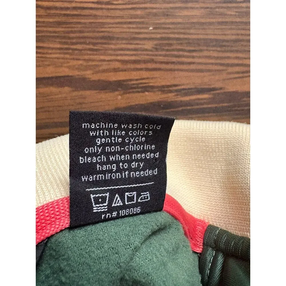Sean John Olive Green Full Zip Track Jacket Size Men's XL